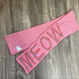 J. Crew CREWCUTS VINTAGE CAT MEOW THICK WOOL BLEND WRAP SCARF J.Crew